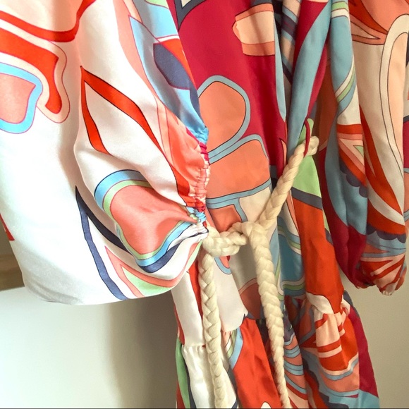 ALEXIS for Target | mixed floral long sleeve dress - Picture 9 of 11